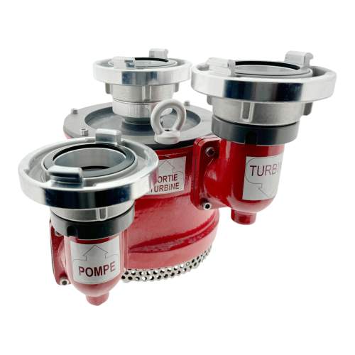 Turbotauchpumpe Pumpe Feuerwehr Storz B DIN 14426 Schmutzwasserpumpe